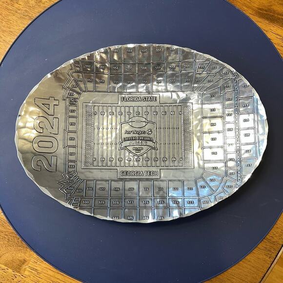 Florida State vs Georgia Tech 2024 Football Classic Aer Lingus Stadium Dish